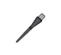 Target Darts Conversion Punti Swiss Point Grooved Nero 26mm Punti Freccette - Convert Punta Morbida To Punta d'Acciaio