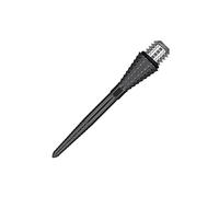 Target Darts Conversion Punti Swiss Point Grooved Nero 30mm Punti Freccette - Convert Punta Morbida To Punta d'Acciaio