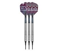 Target Darts Cryo Punta Morbida Frecette Set, Barrels 11 - 18G | 90% Tungsten Barrel, Cryo Tips, PRO Grip Tag Alberi & N. 6 Voli, Claret Viola & Blu Design