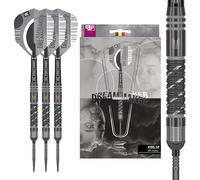 Target Darts Dimitri Van Den Bergh x ECHO 90% Set di freccette con punta in acciaio al tungsteno - 23g Punta in acciaio Dart Set, Swiss Point Darts, SP Tool Included