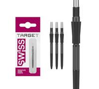 Target Darts Elysian Archetype 43 Swiss Point | Set di 3 Punte | 30MM - Nero | Cambia Punte delle Freccette, Punti Storm Svizzeri, Accessori Professionali Freccettes