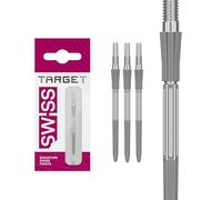 Target Darts Elysian Archetype 43 Swiss Point | Set di 3 Punte | 35MM - Argento | Cambia Punte delle Freccette, Punti Storm Svizzeri, Accessori Professionali Freccettes