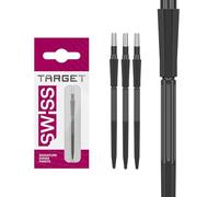 Target Darts Elysian Archetype 43 Swiss Point | Set di 3 Punte | 42MM - Nero | Cambia Punte delle Freccette, Punti Storm Svizzeri, Accessori Professionali Freccettes