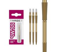 Target Darts Elysian Archetype 43 Swiss Point | Set di 3 Punte | 42MM - Oro | Cambia Punte delle Freccette, Punti Storm Svizzeri, Accessori Professionali Freccettes