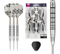 Target Darts EXO Edition - Set di freccette con punta in acciaio al tungsteno al 90% - Canna da 24 g SP02 - Set di freccette con punta in acciaio, freccette Swiss Point con aste Pro Grip e alette n. 6