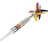 Target Darts Gabriel Clemens 80 21G 80% tungsteno Punta Morbida Set Freccette Unisex, Nero, Giallo, Bianco e Rosso, 21 g