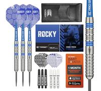 Target Darts Josh Rock 80% Tungsten Steel Tip Darts Set, 22G | Kit di Freccette con Accessori Professionali, astine PRO Grip, PRO Ultra, Punte fisse in Acciaio, Portafoglio per Freccette in Dotazione