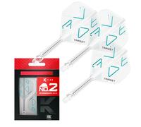 Target Darts K-Flex Rove Alette e Aste per Freccette, N. 2 (Intermedio, 26mm) Confezione da 3 Sistemi Integrati Kflex Voli & Aste, Gambo Stampato all in One | Accessori Professionali per Freccette