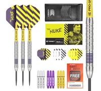 Target Darts Luke Littler 80% Set di Freccette con Punta in Acciaio al Tungsteno, 21G | Kit Accessori Professionali per Freccette, Aste PRO Grip, Alette PRO Ultra, Custodia Freccette Inclusa