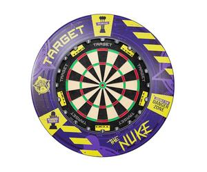 Target Darts Luke Littler Campione del Mondo Pacchetto Bersaglio per Freccette e Cornice per Bersaglio per Freccette TOR | Bersagli per Freccette Standard da Competizione in Acciaio con Kit Fissaggio