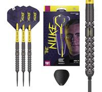 Target Darts Luke Littler G1 Freccette Swiss Point con Punta in Acciaio, Freccetta in Tungsteno al 90%, 22G | Freccette Generation 1 con Punta in Acciaio, Set di Freccette Swiss Points Player