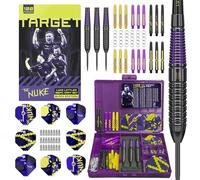 Target Darts Luke Littler Ottone con Punta in Acciaio Freccette, 22G | Aste PRO Grip Alette PRO Ultra Dart N. 2 | Set Professionale 100 Freccette Accessori - Regalo Perfetto per Qualsiasi Giocatore