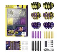 Target Darts Luke Littler Set di Accessori per Freccette | Il Kit da 85 Pezzi per Freccette Nuke, Che Include Alette e Protezioni per Freccette, Aste, Protezioni per Alette, Multiutensile
