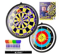 Target Darts Luke Littler Set di Freccette Magnetiche per Bambini | Edizione Giocatore “The Nuke” Set di Gioco con Freccette Magnetiche a Doppia Faccia con 12 Freccette Magnetiche per Bambini