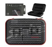Target Darts Nathan Aspinall Ghost Series XL Takoma Portafoglio - Da Freccettes Custodia, Nero/Bianco Storage Cases, “The Asp” Cerniera Holder, Professionale Accessori - Holds 6 Assemblato