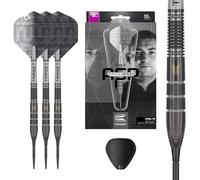 Target Darts Nathan Aspinall x Echo 90% Tungsten Steel Tip Swiss Point Dart Set - Freccette ASP Player Edition 24G, Shaft PRO Grip e voli PRO Ultra No.2, attrezzo SP in Dotazione