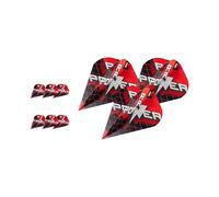 Target Darts Phil Taylor Gen 11 Power 9-Five Flights, Raw Power PRO Ultra Dart Flight Set, Confezione da 9 | Phil Taylor G11 Dart Flights, Accessori per Freccette Professionali - Forma Vapor-S