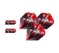Target Darts Phil Taylor Gen 11 Power 9-Five Flights, Raw Power PRO Ultra Dart Flight Set, Confezione da 9 | Phil Taylor G11 Dart Flights, Accessori per Freccette Professionali - Forma Ten-X