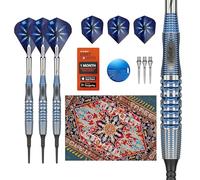 Target Darts Phil Taylor Punta Morbida Gx2 Set di Freccette, 18G | Freccette al 95% in Tungsteno, Alette PRO Ultra N. 6/Vapor S e Aste in Titanio Power, Punti Pixel | Edizione Giocatore Power