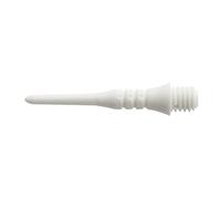 Target Darts Pixel - Punte morbide per Freccette, Confezione da 50 Pezzi, in plastica, Colore: Nero/Bianco/Arancione/Giallo