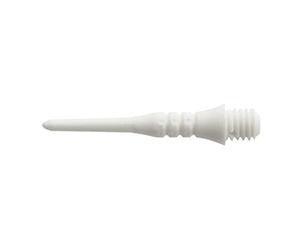 Target Darts Pixel - Punte morbide per Freccette, Confezione da 50 Pezzi, in plastica, Colore: Nero/Bianco/Arancione/Giallo