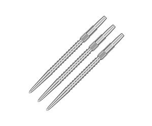 Target Darts Punte per Freccette Swiss Point, Chrono (Set di 3 Punte) 30MM - Argento - Punte per Freccette da Cambiare, Punte per Freccette Swiss Storm, Accessori per Freccette Professionali