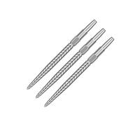 Target Darts Punte per Freccette Swiss Point, RVE (Set di 3 Punte) 26MM - Argento - Punte per Freccette da Cambiare, Punte per Freccette Swiss Storm, Accessori per Freccette Professionali