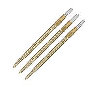 Target Darts Punte per Freccette Swiss Point, RVE (Set di 3 Punte) 35MM - Punte per Freccette Oro| Change, Punte per Freccette Swiss Storm, Accessori per Freccette Professionali