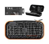 Target Darts Raymond van Barneveld Ghost Series Takoma Portafoglio, Regolare - Freccettes Custodia, Nero/Bianco Storage Cases, Cerniera Holder, Professionale Accessori - Holds 3 Fully Assemblato