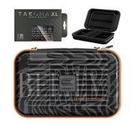 Target Darts Raymond van Barneveld Ghost Series XL Takoma Portafoglio - Freccettes Custodia, Nero/Bianco Storage Cases, Cerniera Holder, Professionale Accessori - Holds 6 Fully Assemblato