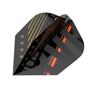 Target Darts Raymond Van Barneveld RVB 80 Black G2 No.6 Pro Ultra Dart Flights