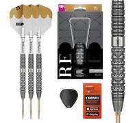Target Darts Redux 90% Set di Freccette con Punta in Acciaio Svizzero al Tungsteno (Barrel 01), 23G | Alette PRO Ultra N. 6 Aste PRO Grip Tag, Punte DX Dorate e Strumento SP