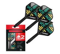 Target Darts Rob Cross K Flex Voli e Sistema d'albero, No.2 (Intermedio, 26mm) | Confezione da 3 Kflex all in One Flights, Accessori per Freccette Player Edition | Attacco Manubrio K-Flex Dart