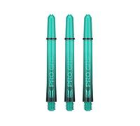 Target Darts Sera PRO Grip-Alberi per Freccette, Unisex, Nero e Aqua, M