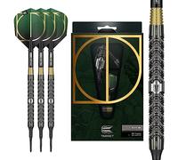 Target Darts Set di Freccette Cult 90% tungsteno Punta Morbida, Unisex, Nero, Verde e Oro, 21 g