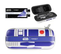 Target Darts Star Wars R2-D2 BOA Portafoglio | R2D2 Custodia per Freccette Premium con Design Droid, Scomparto per Punte Swiss Point, Guscio Esterno Rigido e Porta Accessori per Freccette Organizzato