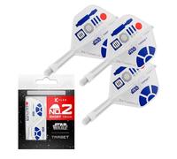 Target Darts Star Wars R2-D2 K Flex Alette e Aste Integrate per Freccette | R2D2 Confezione da 3 K-Flex, N. 2 | Disney K-Flex Accessori, Corto (19mm)