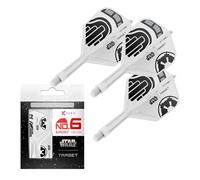 Target Darts Star Wars Storm Trooper K Flex Alette e Aste Integrate per Freccette | Stormtrooper Confezione da 3 K-Flex, N. 6 | Disney K-Flex Accessori, Corto (19mm)