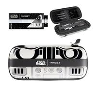 Target Darts Star Wars Stormtrooper BOA Portafoglio | Storm Trooper Custodia per Freccette Premium con Design Imperiale, Scomparto per Punte Swiss Point, Guscio Esterno Rigido e Porta Accessori
