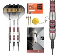Target Darts Stephen Bunting 95K Set di Freccette a Punta Morbida, 19G | Alette e aste Kflex, The Bullet Player Edition Freccette al 95% di Tungsteno, Punta in Acciaio Nano Swiss Conversion Points