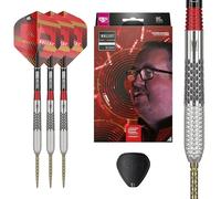 Target Darts Stephen Bunting G5 95% Tungsten Dart Set (23G), Freccette a Punta Svizzera in Acciaio | Freccette Generation 5 Player Edition con Swiss Point, Set di Freccette Professionali