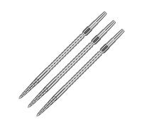 Target Darts Swiss Point DS - Set di 3 Punte per Freccette, 35 mm, Colore Argento, Cambio Freccette Swiss Point, Accessori Professionali per Freccette SP