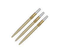 Target Darts Swiss Point Punte per Freccette, Chrono (Set di 3 Punte) 26MM/30MM/35MM/40MM - Oro/Argento/Nero | Cambia Punte per Freccette, Punte Swiss Storm, Accessori per Freccette Professionali