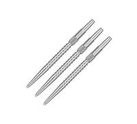 Target Darts Swiss Point Punte per Freccette, Chrono (Set di 3 Punte) 26MM/30MM/35MM/40MM - Oro/Argento/Nero | Cambia Punte per Freccette, Punte Swiss Storm, Accessori per Freccette Professionali