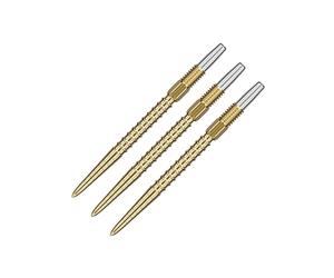 Target Darts Swiss Point Punte per Freccette, Chrono (Set di 3 Punte) 26MM/30MM/35MM/40MM - Oro/Argento/Nero | Cambia Punte per Freccette, Punte Swiss Storm, Accessori per Freccette Professionali