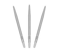 Target Darts Swiss Point SLK Luke Littler Punte per Freccette (Set di 3 Punte) 35MM - Argento | Punte per Freccette a Trama Ruvida, Punte di Ricambio in Acciaio per Freccette, Accessori per Freccette
