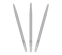 Target Darts Swiss Point SLK Luke Littler Punte per Freccette (Set di 3 Punte) 42MM - Argento | Punte per Freccette a Trama Ruvida, Punte di Ricambio in Acciaio per Freccette, Accessori per Freccette