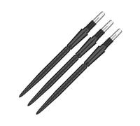 Target Darts Swiss Point Storm Dart Points, Quarzo (Set di 3 Punte) 26MM/30MM/35MM - Oro/Argento/Nero | Cambiare Le Punte delle Freccette, Swiss Storm Points, Accessori per Freccette Professionali