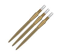 Target Darts Swiss Point Storm Dart Points, Quarzo (Set di 3 Punte) 26MM/30MM/35MM - Oro/Argento/Nero | Cambiare Le Punte delle Freccette, Swiss Storm Points, Accessori per Freccette Professionali