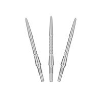 Target Darts Swiss Point Storm Dart Points, Surge (Confezione da 3 Set di Punte) 26MM/30MM/35MM - Oro/Argento/Nero | Cambia i Punti per Freccette, i Punti Storm svizzeri, Accessori Professionali